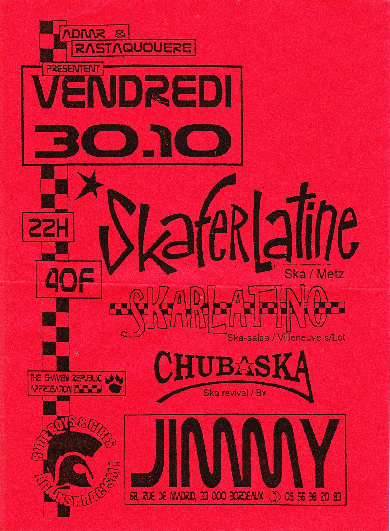 Archive presse ou affiche Skarlatino