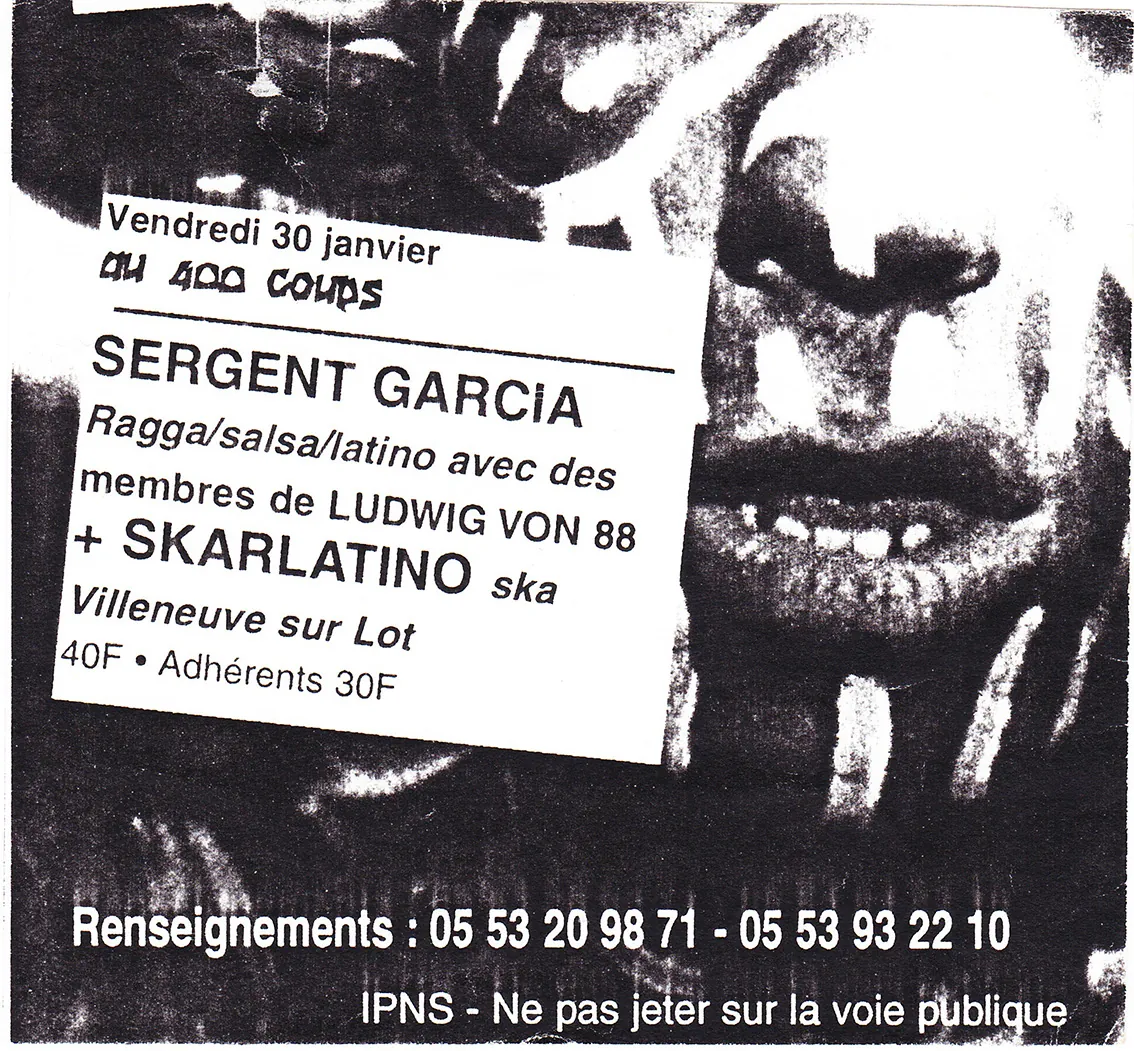 Archive presse ou affiche Skarlatino