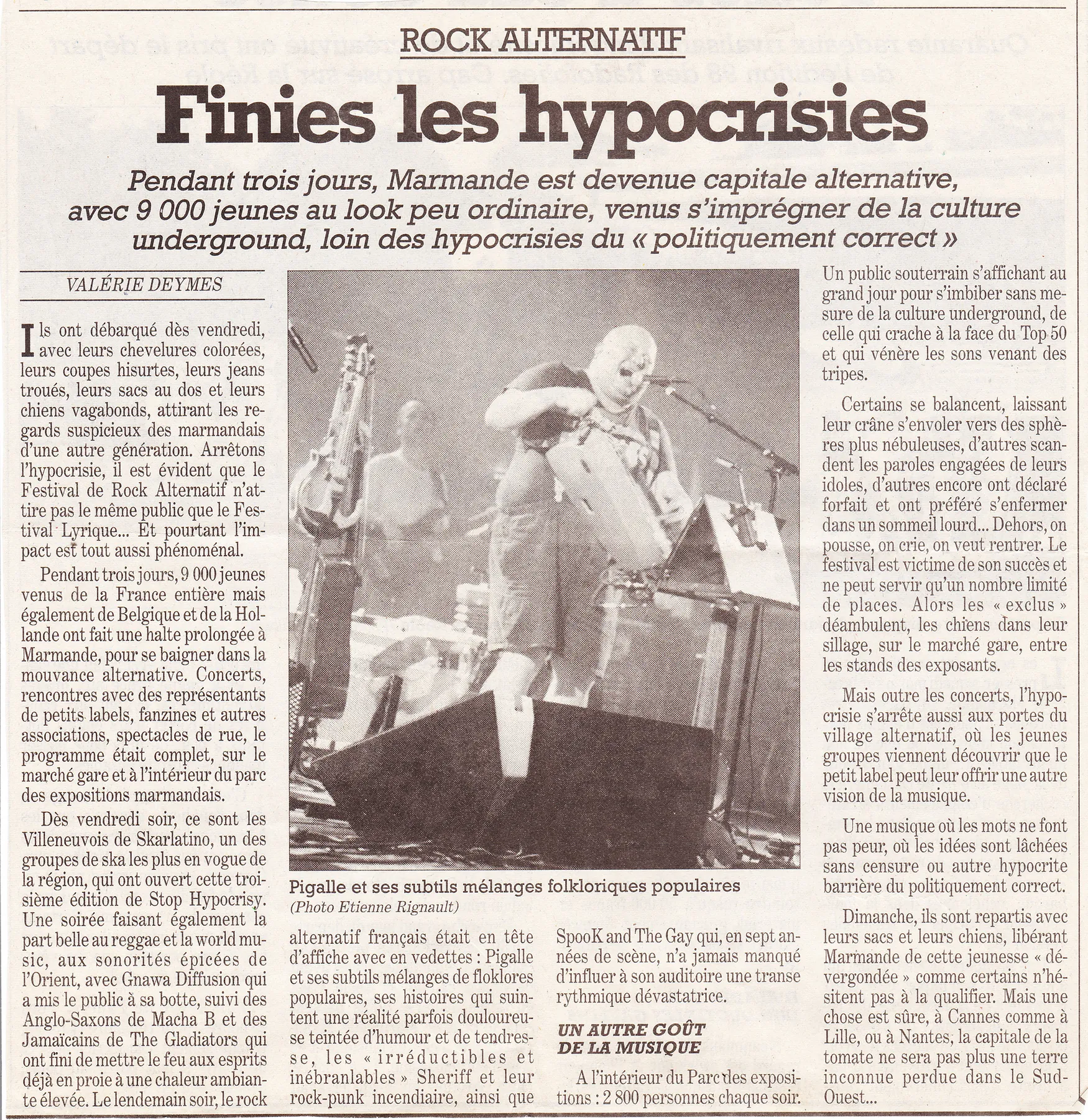 Archive presse ou affiche Skarlatino