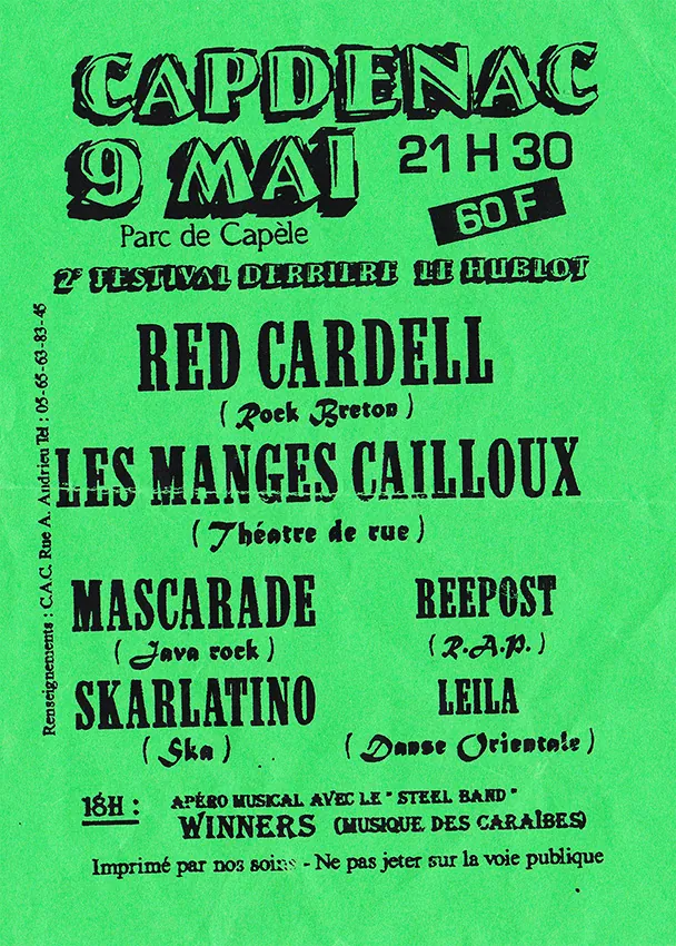 Archive presse ou affiche Skarlatino