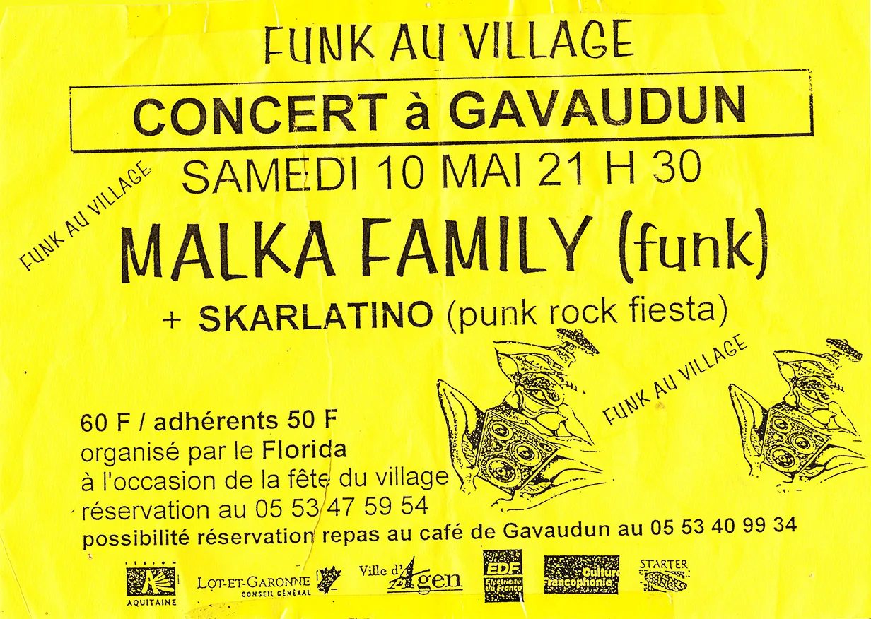 Archive presse ou affiche Skarlatino