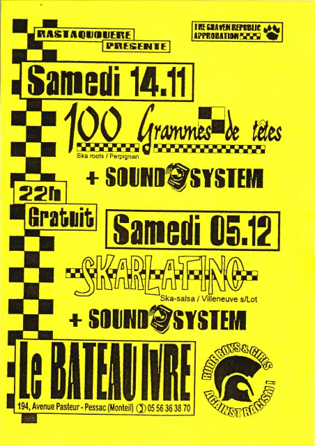 Archive presse ou affiche Skarlatino