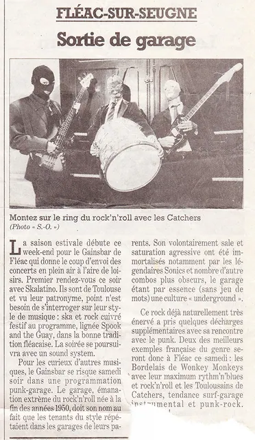 Article de presse sur Skarlatino
